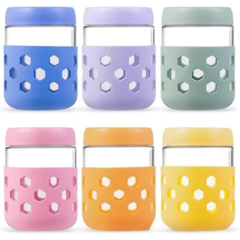 Meal Prep Glass - Stoples Kaca SOFT-Glass Dengan Tutup Kedap