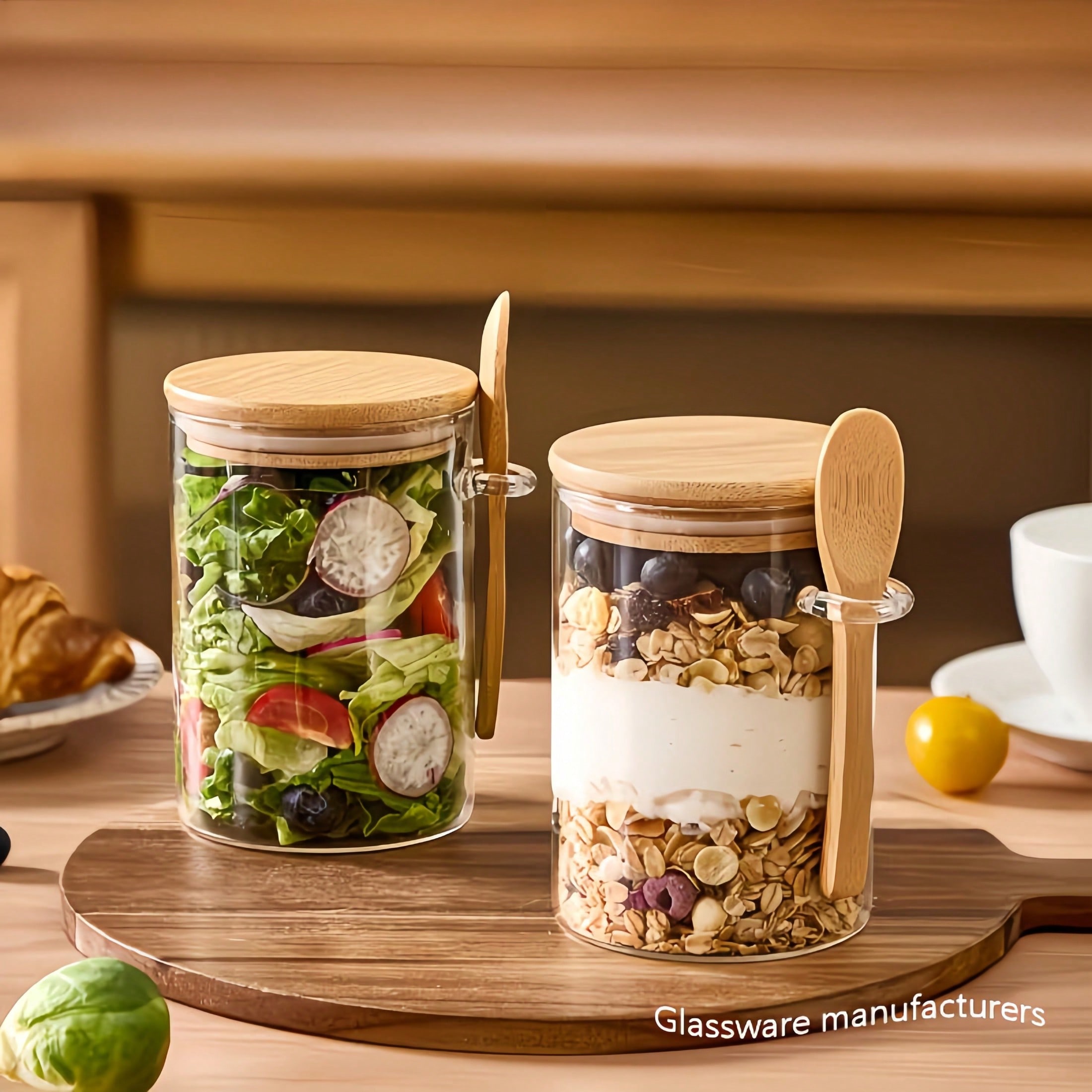 Set Penyimpanan 4-Potong (Term - Meal Prep Glass ulasan dan harga