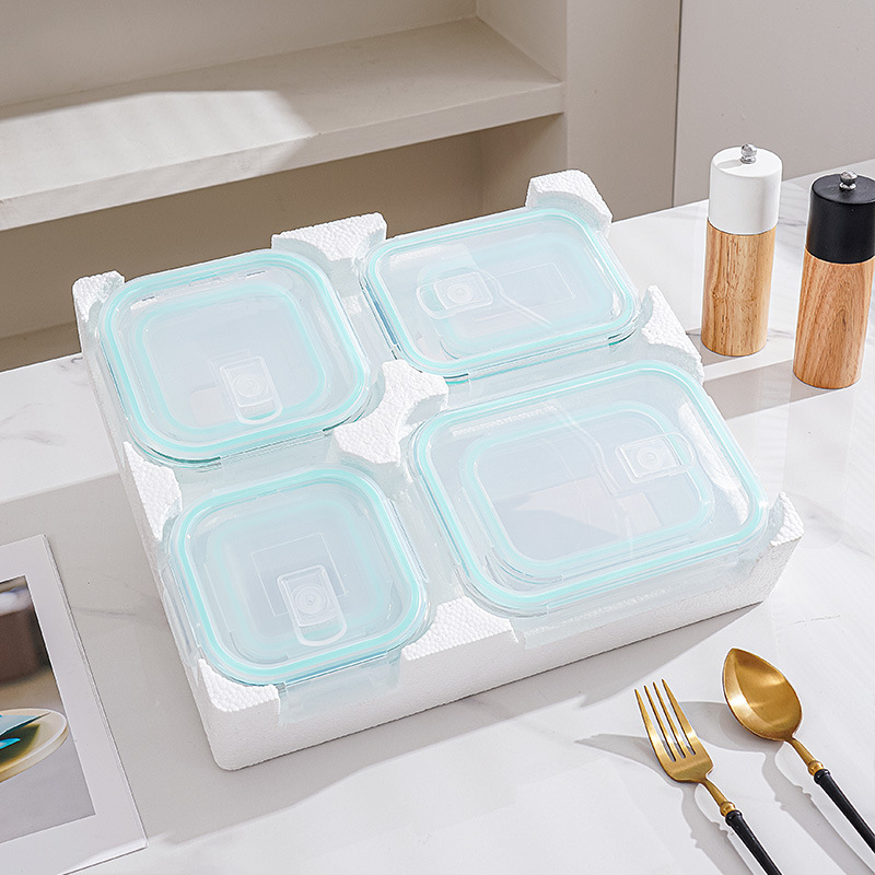 Set Makan Siang & Wadah Penyim - Meal Prep Glass ulasan dan harga