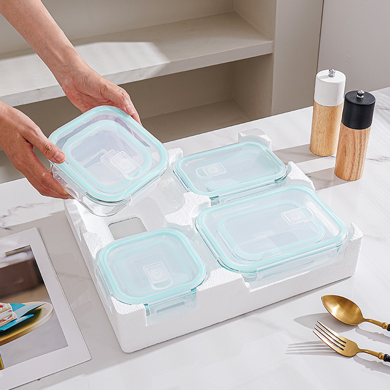Set Makan Siang & Wadah Penyim - Meal Prep Glass ulasan dan harga