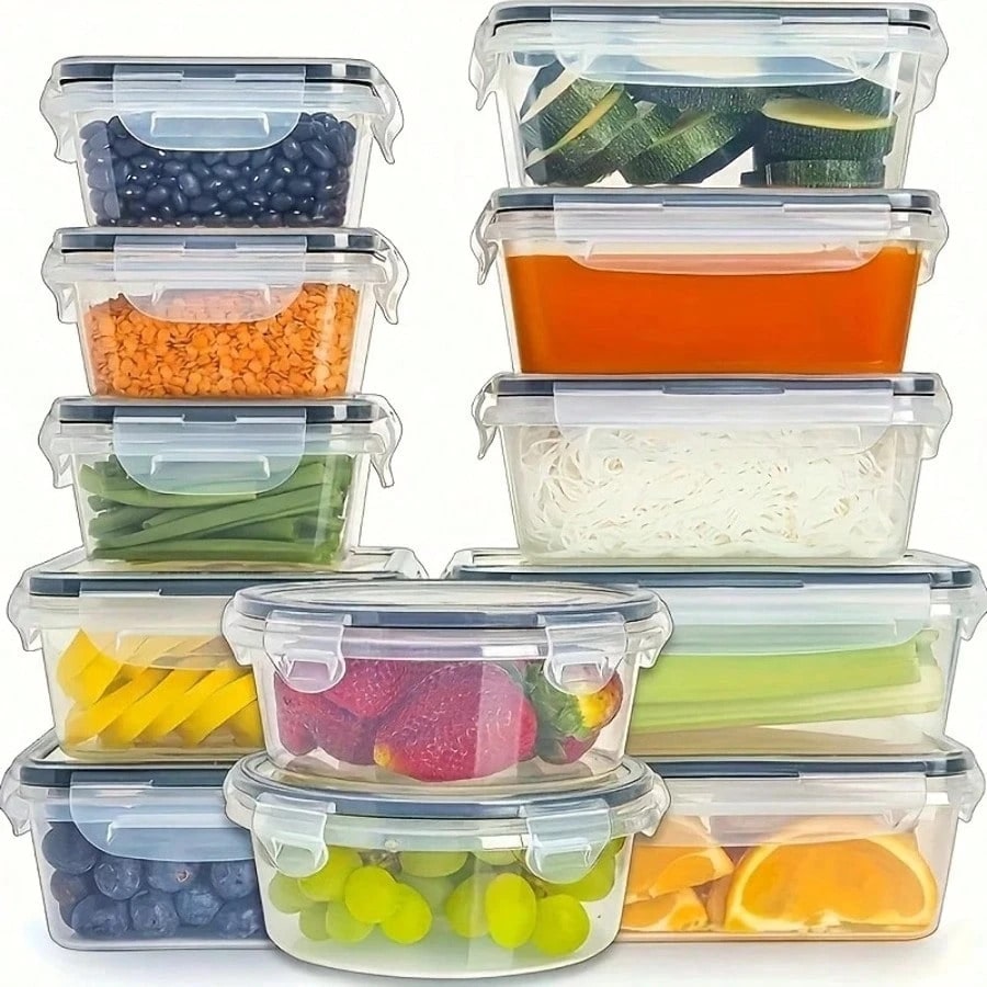 12 Kotak Penyimpanan Makanan P - Meal Prep Glass ulasan dan harga