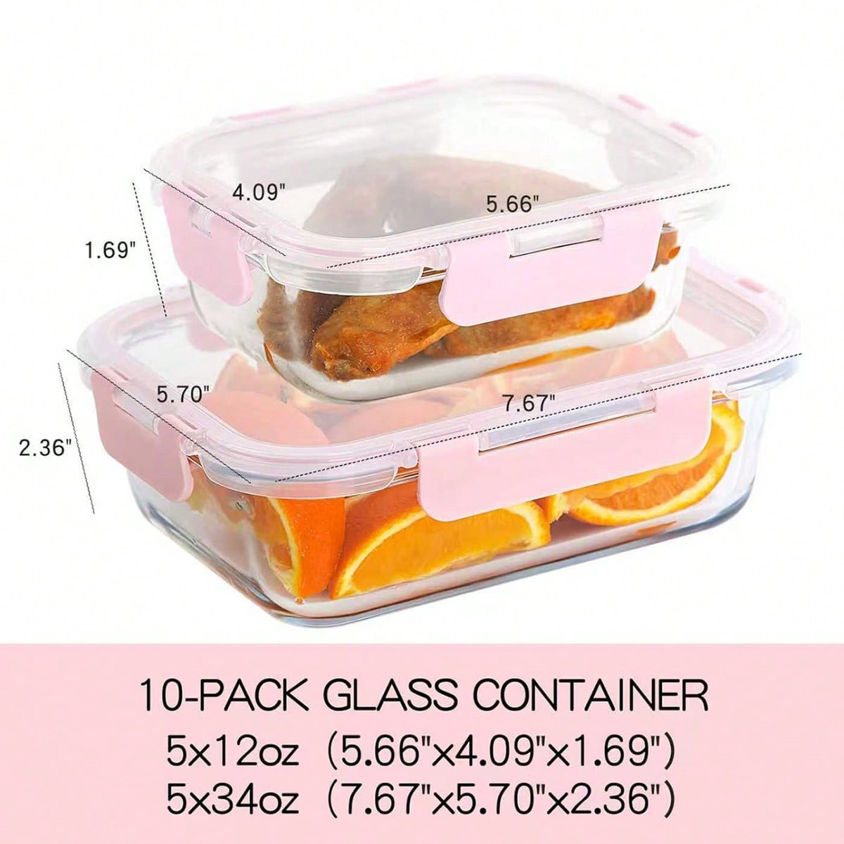 10 Wadah Makanan Kaca, Wadah P - Meal Prep Glass ulasan dan harga
